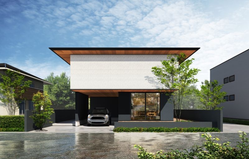 「剛木造 超断熱の家 プレミアム」外観イメージ