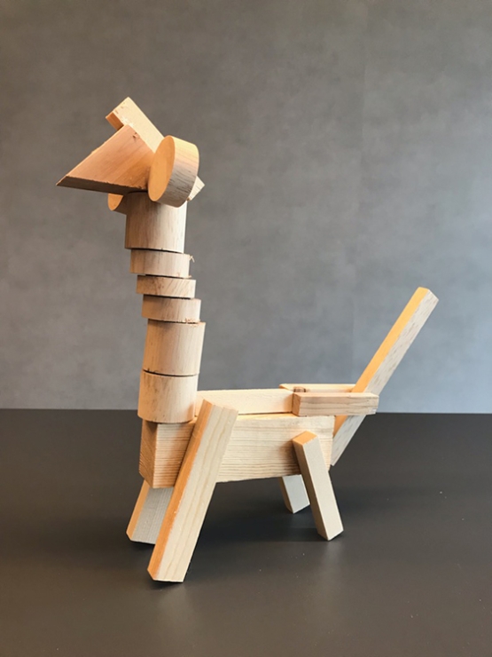 キリンさんと住める家のキリンさん