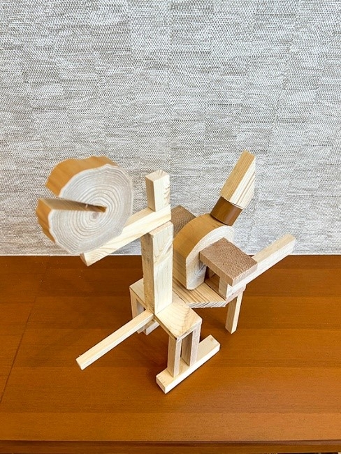 廃材アート作品