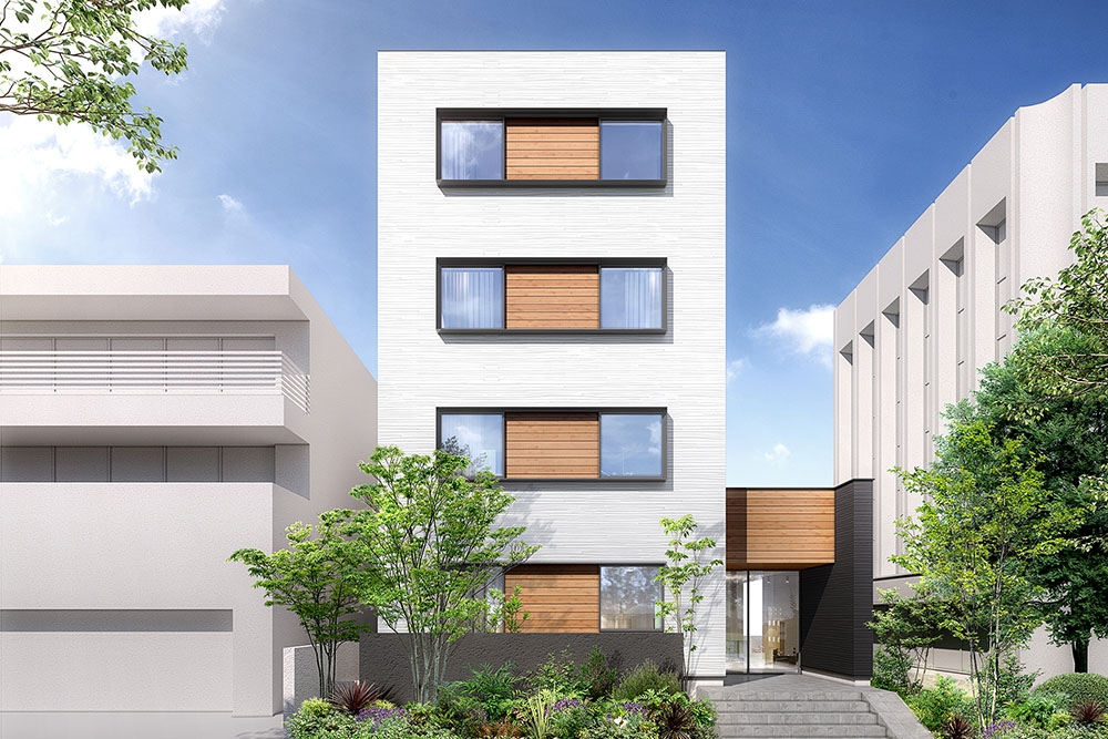 木造4階建てマンション