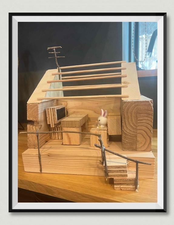 小4以上の部金賞:「ドリームハウス」(王ゆきさん)