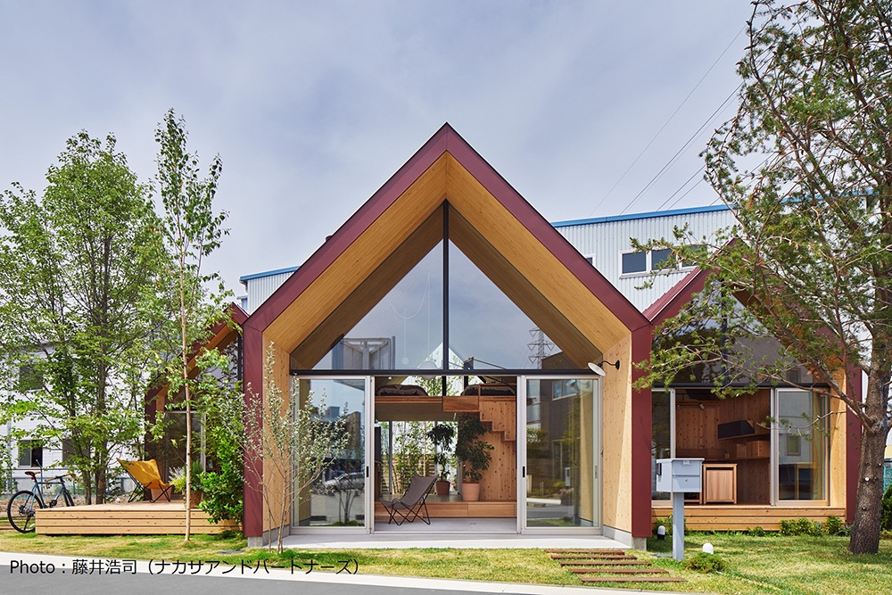 新素材CLTモデルハウス