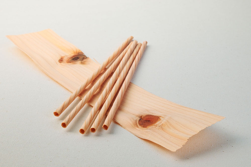 大きな話題を呼んだ木のストロー