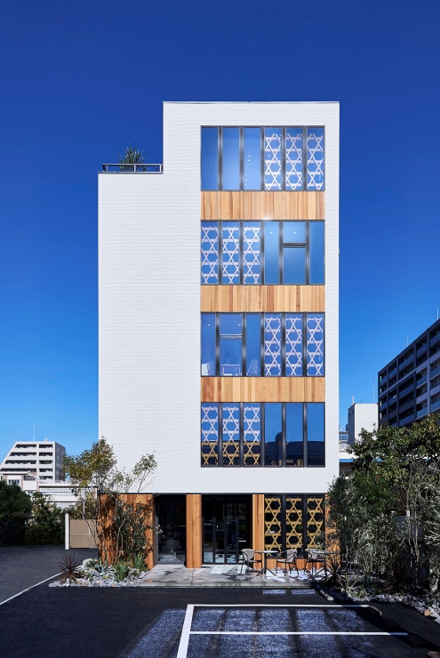 純木造5階建てモデルハウス