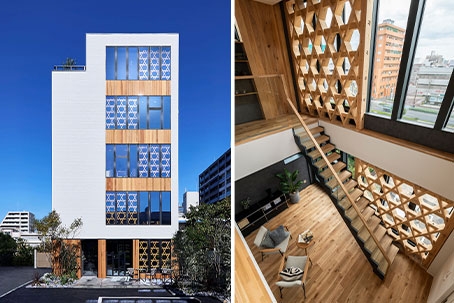 普及型純木造ビル川崎5階建てモデル