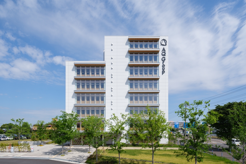 純木造8階建て本社ビル