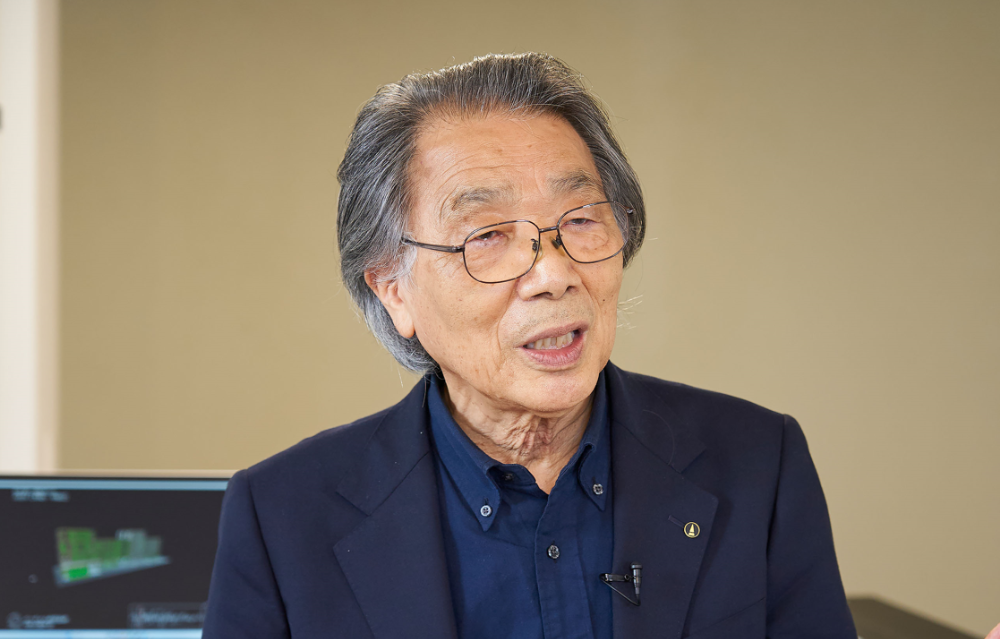 三井所清典　氏（公益社団法人日本建築士会連合会名誉会長）